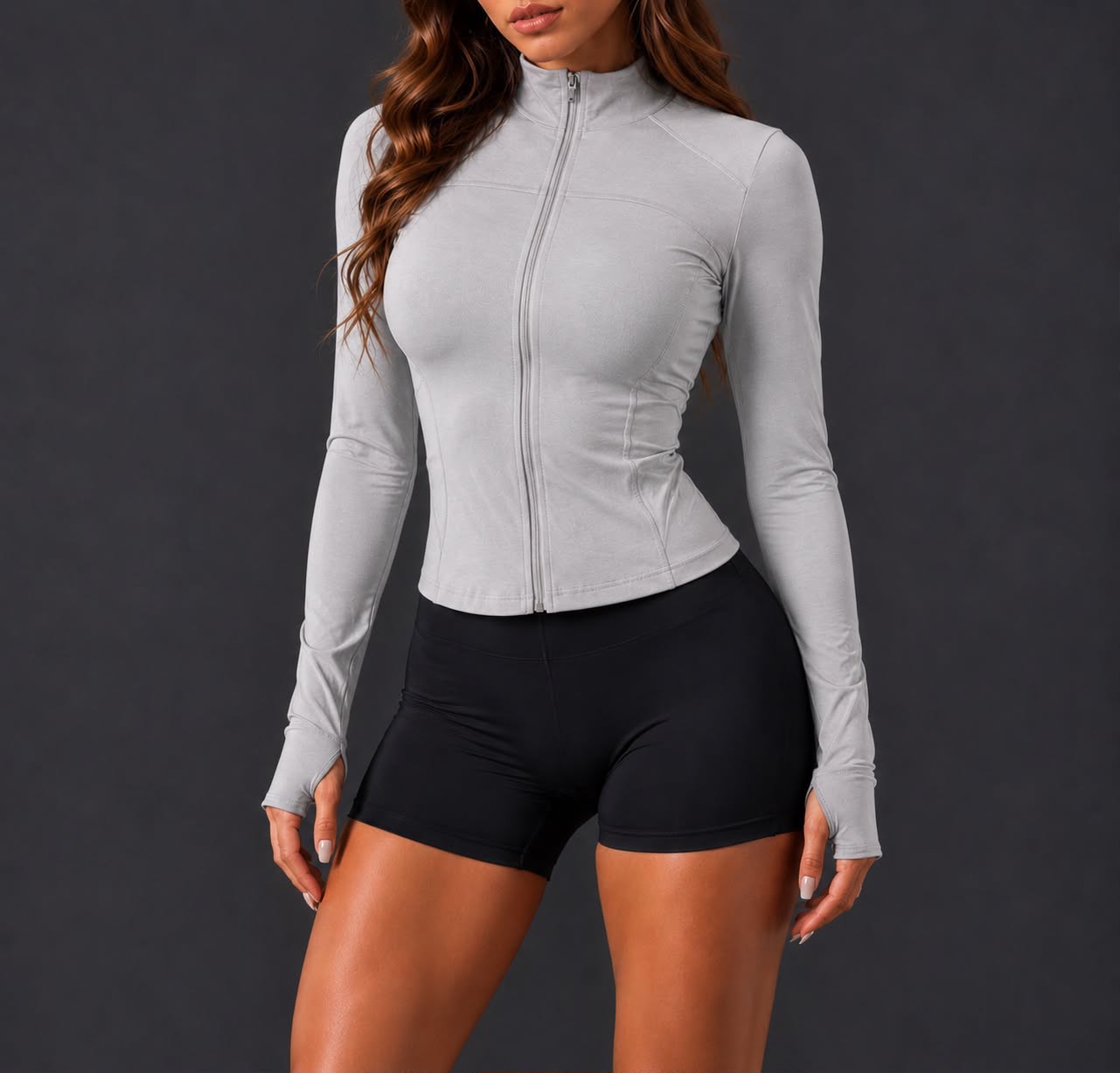 Chaqueta color Gris claro